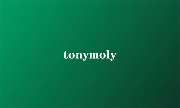tonymoly