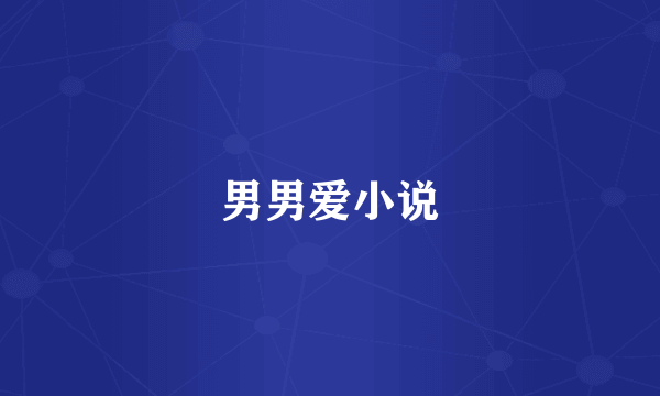 男男爱小说