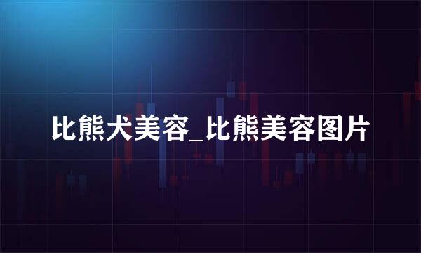 比熊犬美容_比熊美容图片