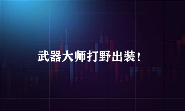 武器大师打野出装！