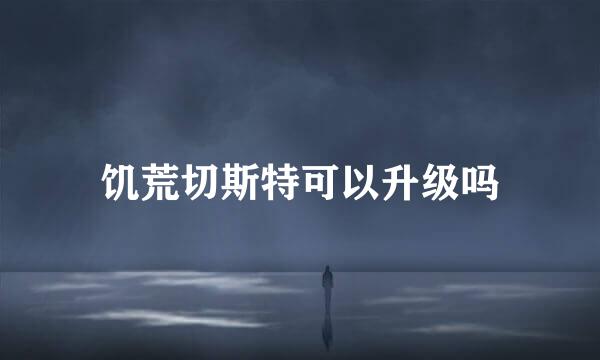 饥荒切斯特可以升级吗