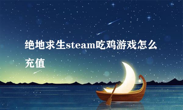 绝地求生steam吃鸡游戏怎么充值