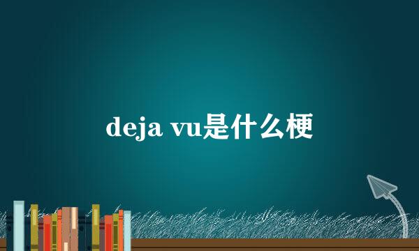 deja vu是什么梗