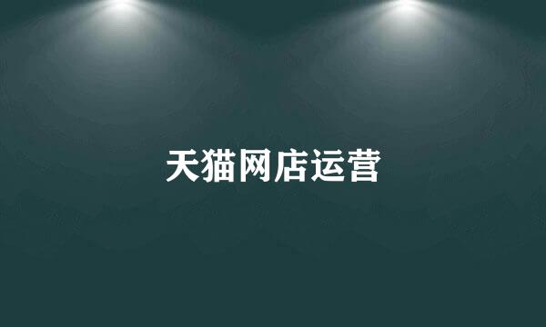 天猫网店运营