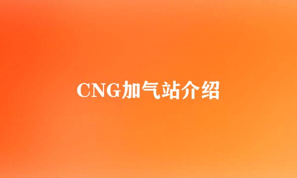 CNG加气站介绍